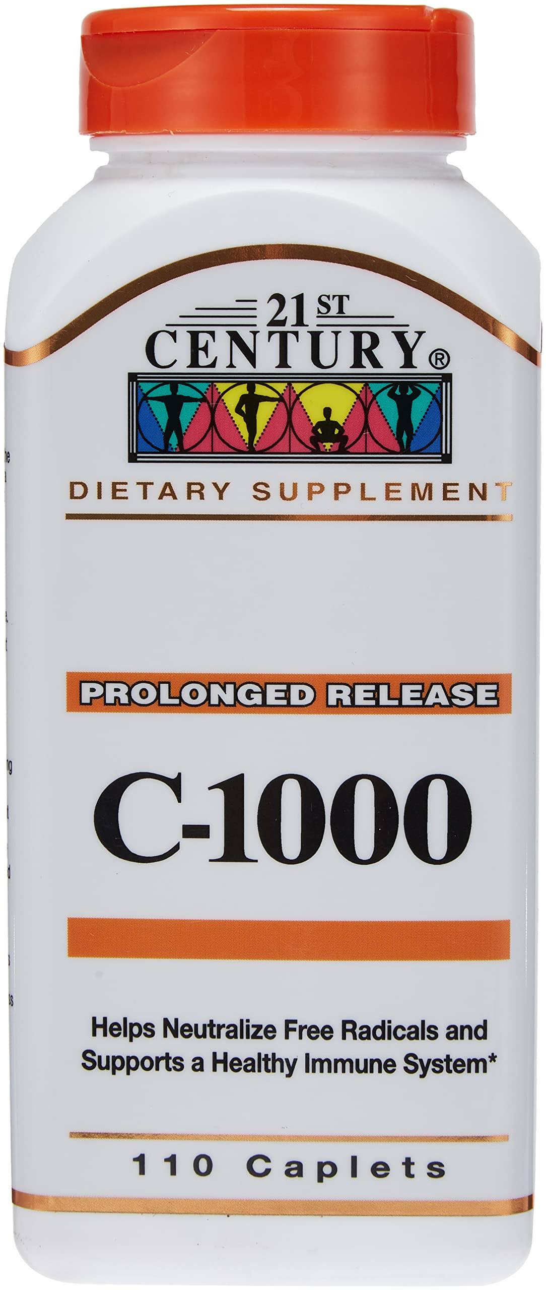21st Century Health Care C-1000 Prolonged Release Supplement - 110 Caplets