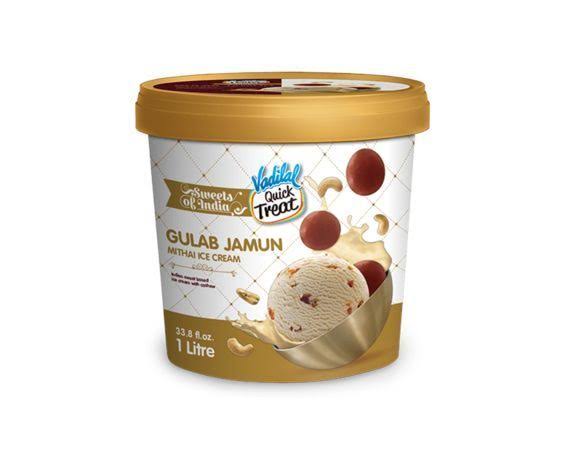 Vadilal Kaju Katli Ice Cream - 1 Liter - Subzi Bazaar - Delivered by Mercato