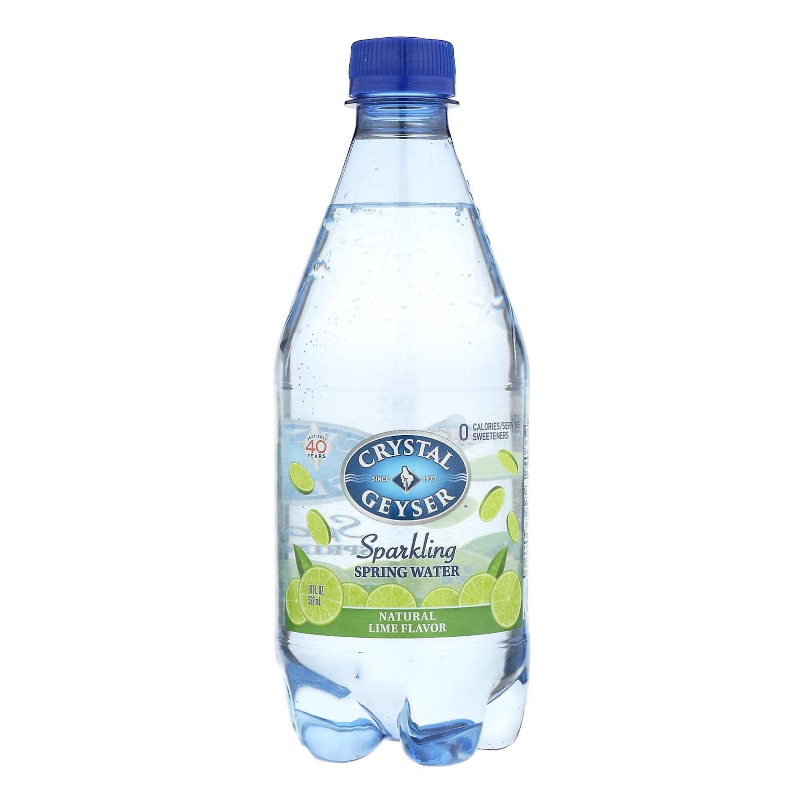 Crystal Geyser Mineral Water - Lime