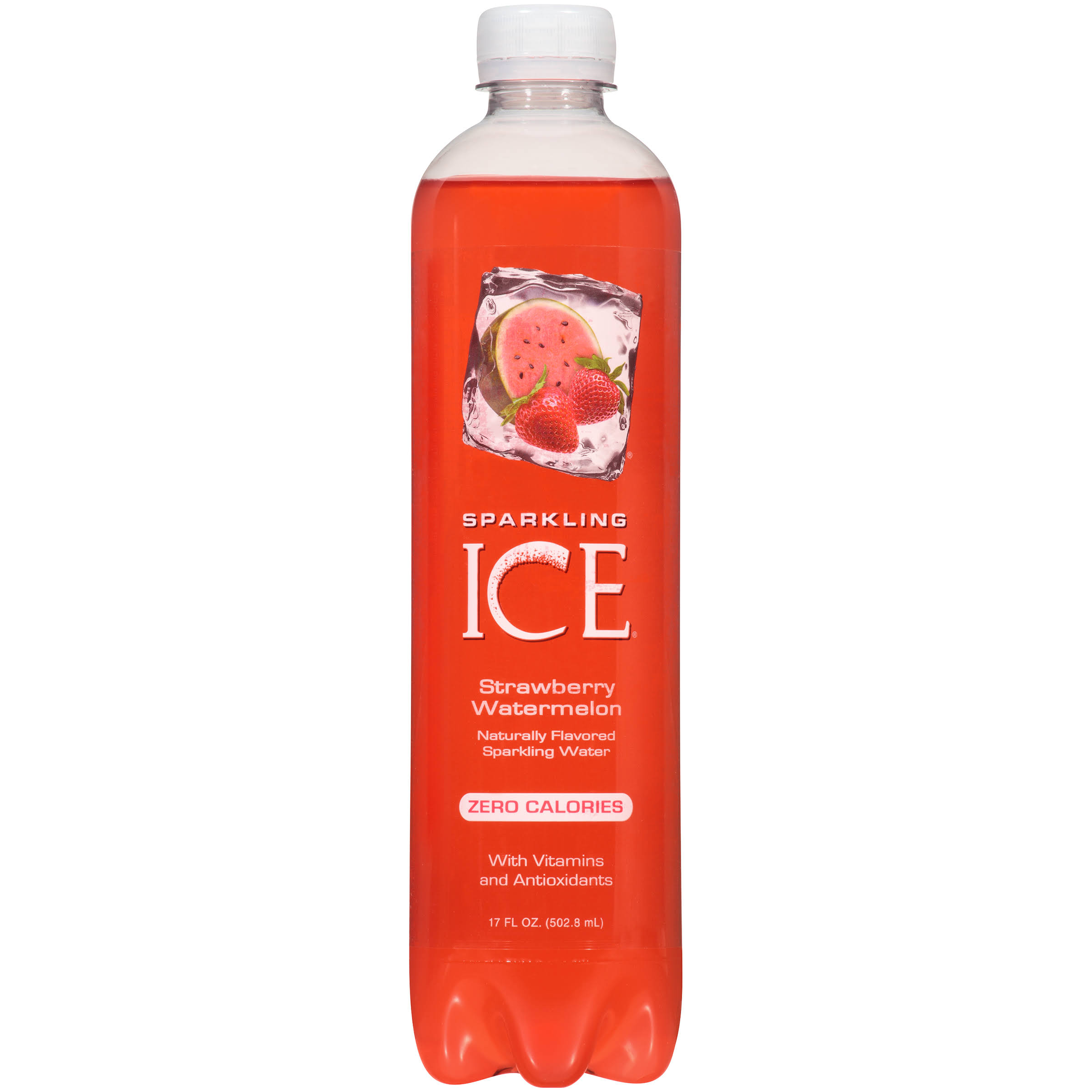 Sparkling Ice Sparkling Mountain Spring Water - Strawberry Watermelon, 17oz