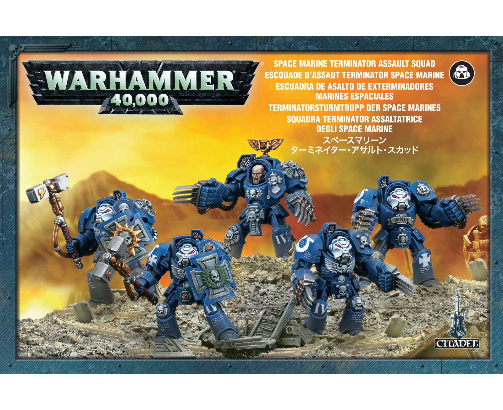 Warhammer 40,000 - Space Marines - Terminator Assault Squad