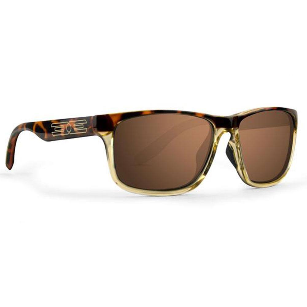 Epoch Eyewear Delta Golf Sport Sunglasses Black Frame Smoke Polarized Lenses