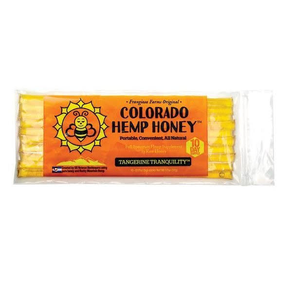 Colorado Hemp Honey Tangerine Tranquility Dietary Supplement