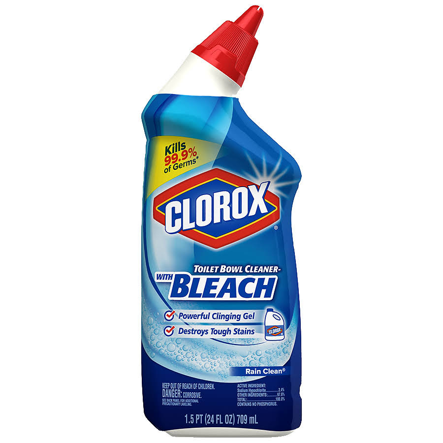 Clorox Toilet Bowl Cleaner - Rain Clean, 24oz