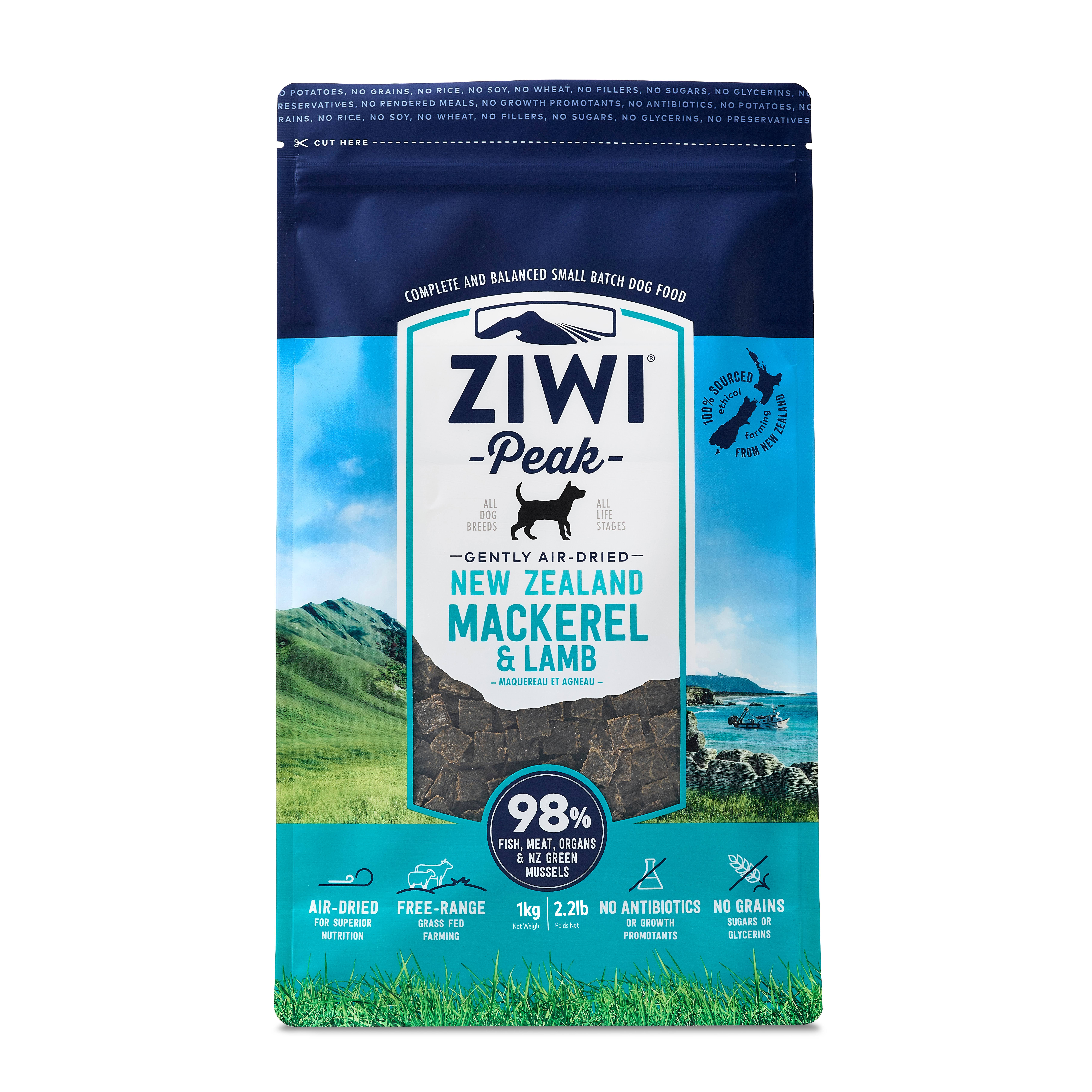 Ziwipeak Daily Dog Air Dried Cuisine Mackerel & Lamb 4 kg