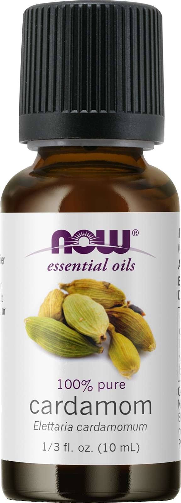 Now Foods - Essential Oil, Cardamom Oil - 10 ml.