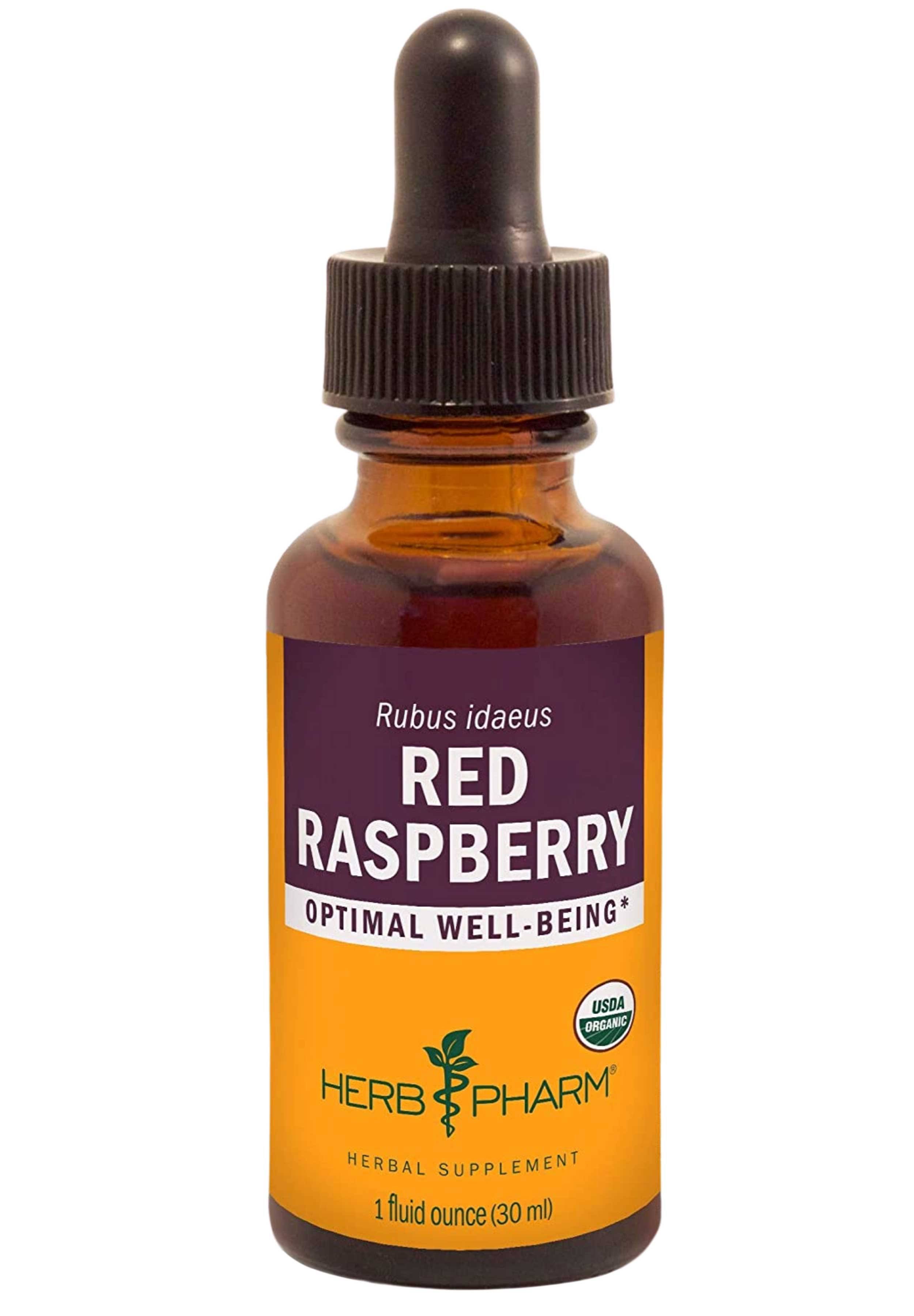 Herb Pharm Certified Organic Extract Supplement - 1oz, Red Raspberry