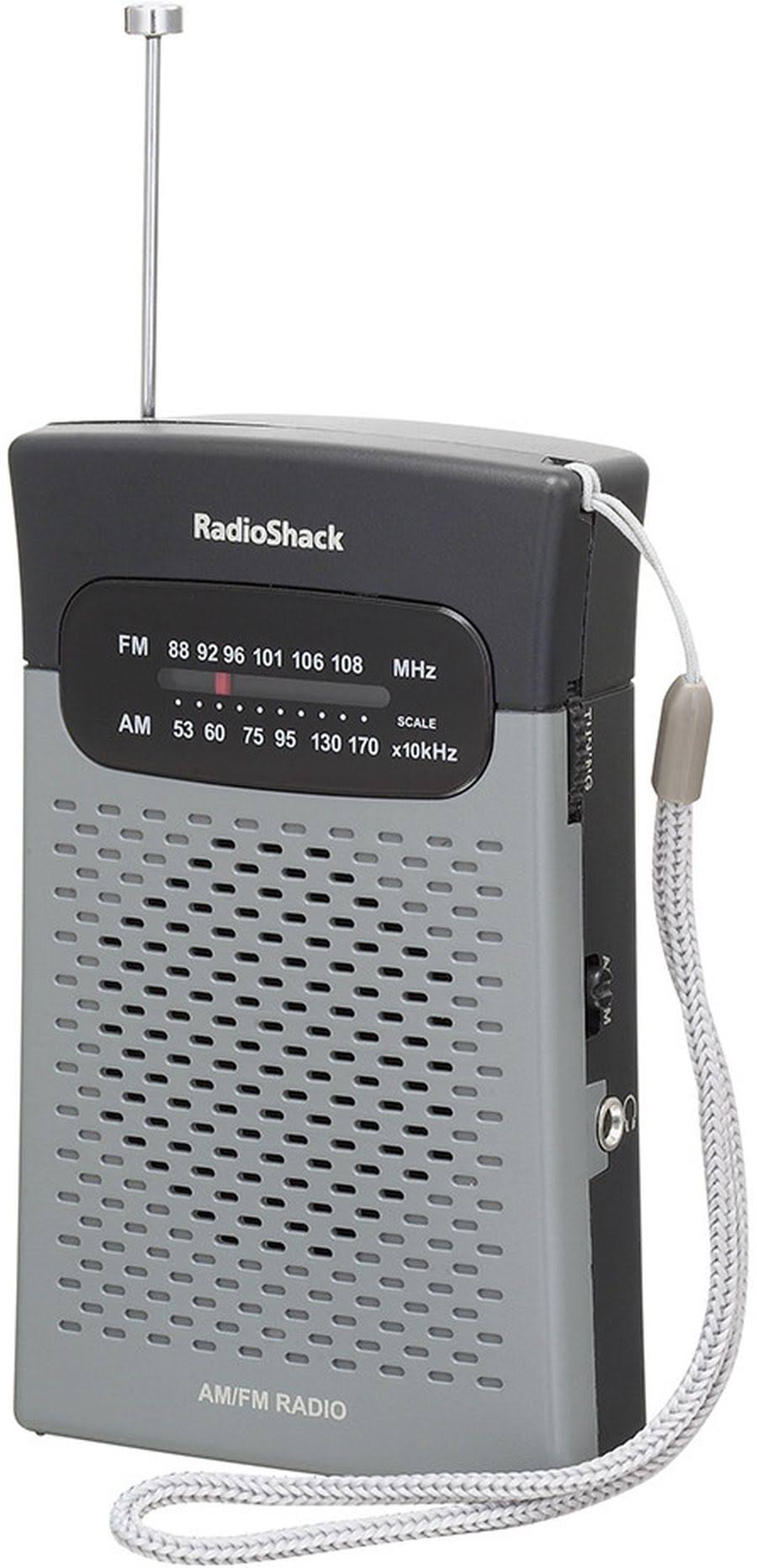 Radioshack Am and Fm Portable Handheld Pocket Radio