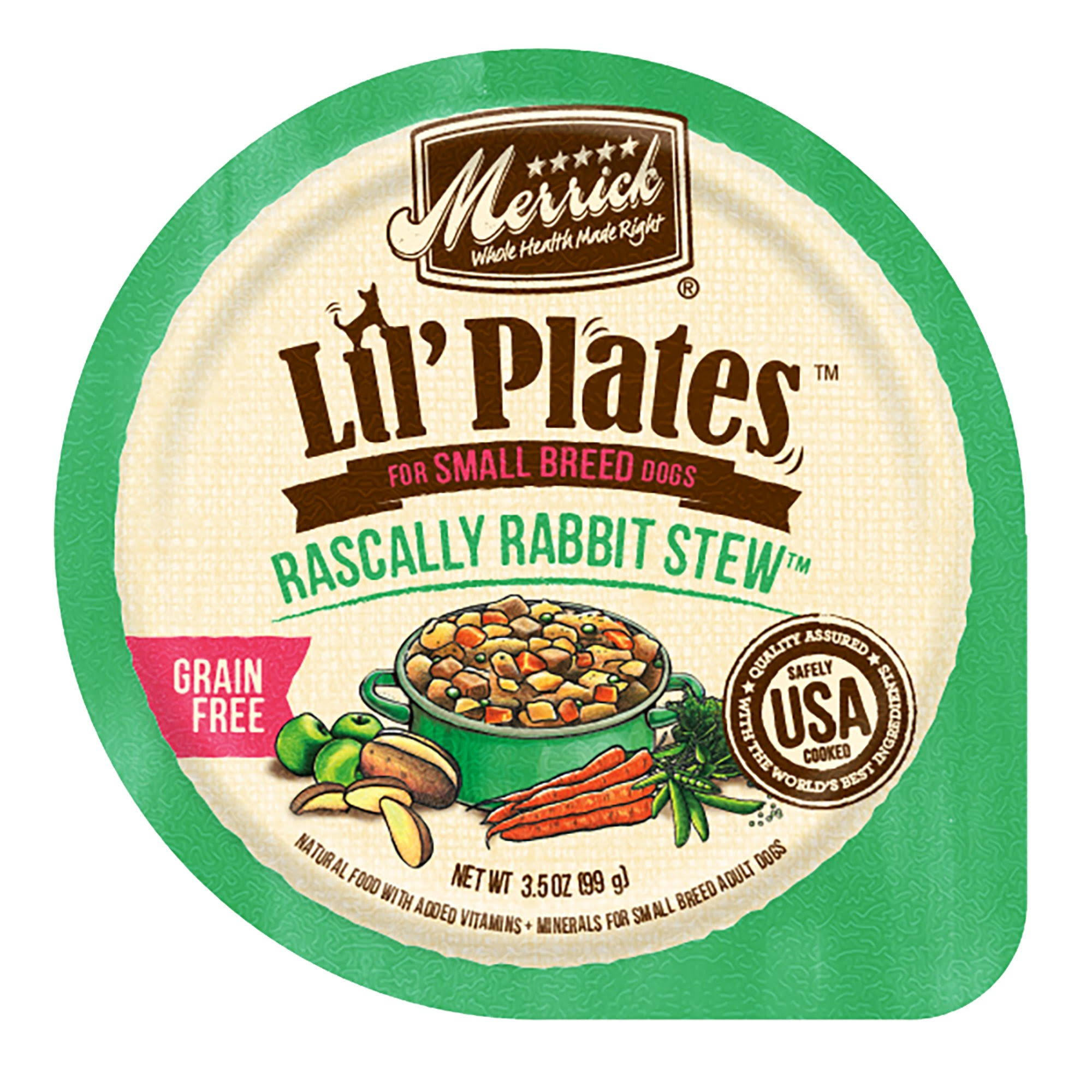 Merrick Lil' Plates Grain Free Rascally Rabbit Stew - 3.5 Oz