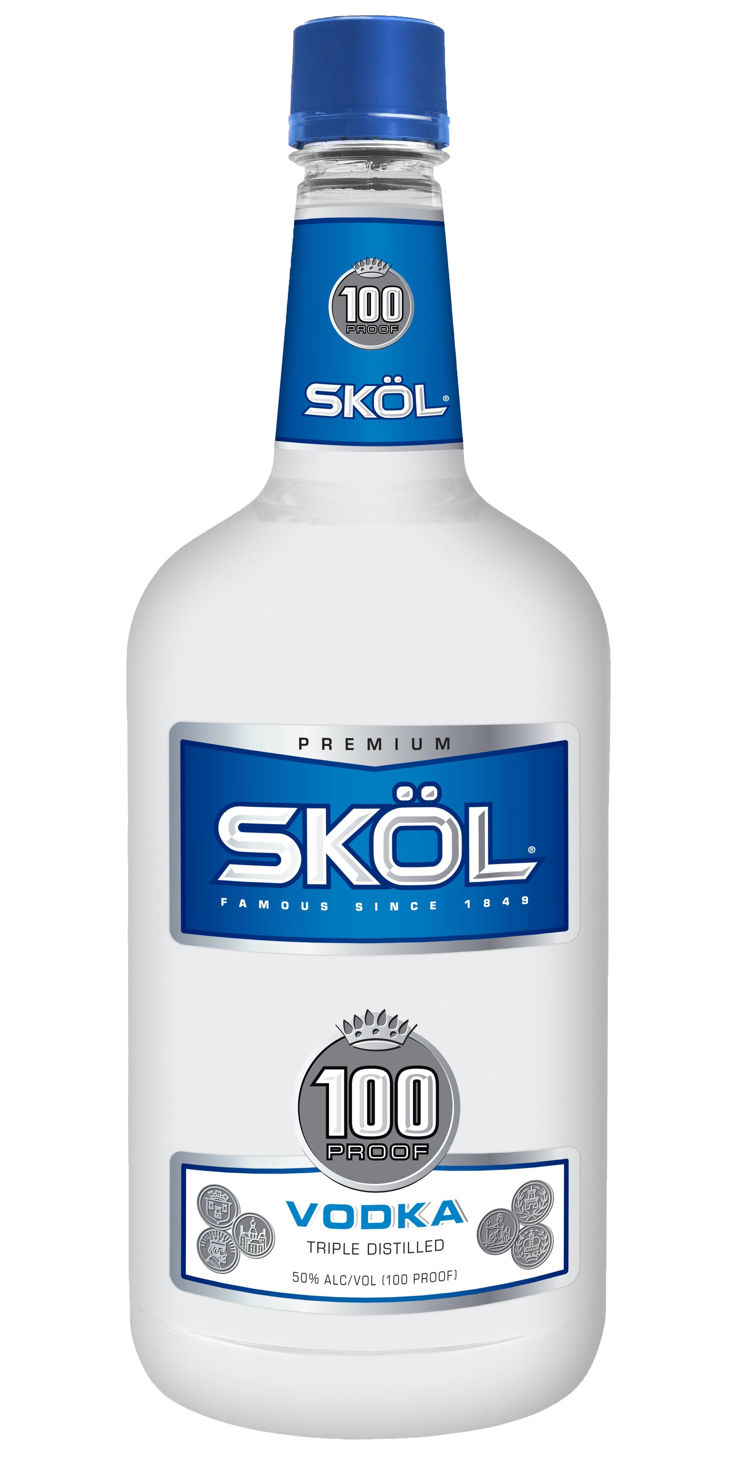 Skol 100 Proof Vodka - 1.75L
