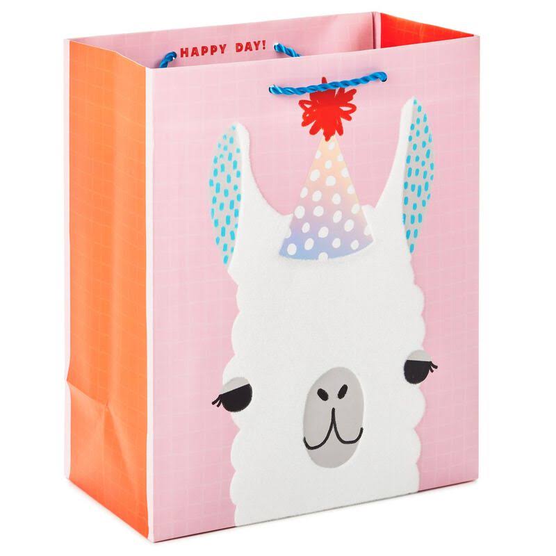 9.6" Party Llama Gift Bag
