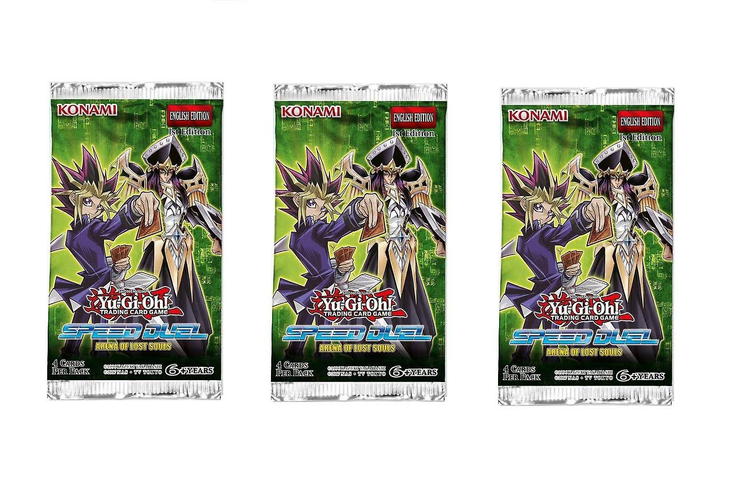 YuGi Oh Speed Duel Arena Of Lost Souls Single Booster Card Pack - 4pc