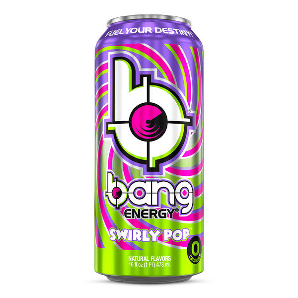 Bang Swirly Pop Energy Drink 473ml