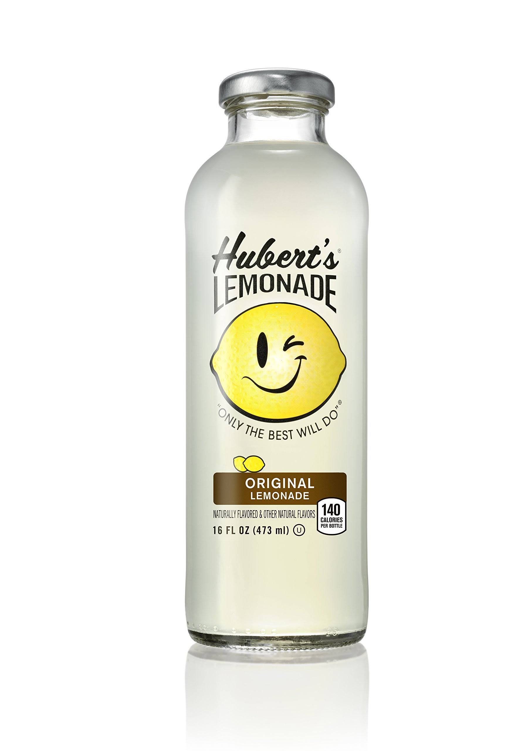 Huberts Lemonade, Original - 16 fl oz