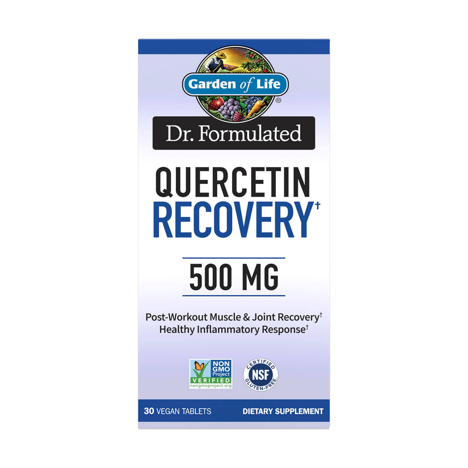 Garden of Life Dr. Formulated Quercetin Recovery - 30 Vegan Tablets
