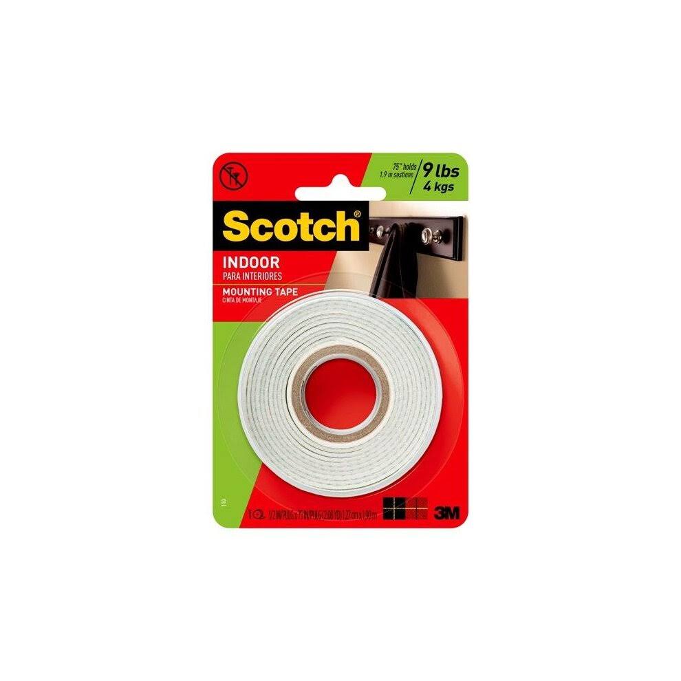 Scotch Mounting Tape - 1/2" X 75"