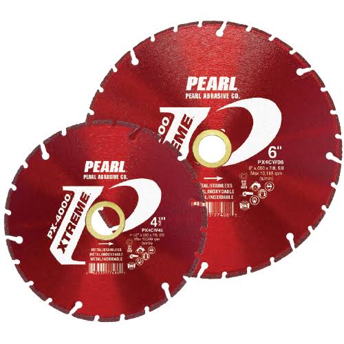 Pearl Abrasive PX4CW14 Diamond Blade - Red, 14"