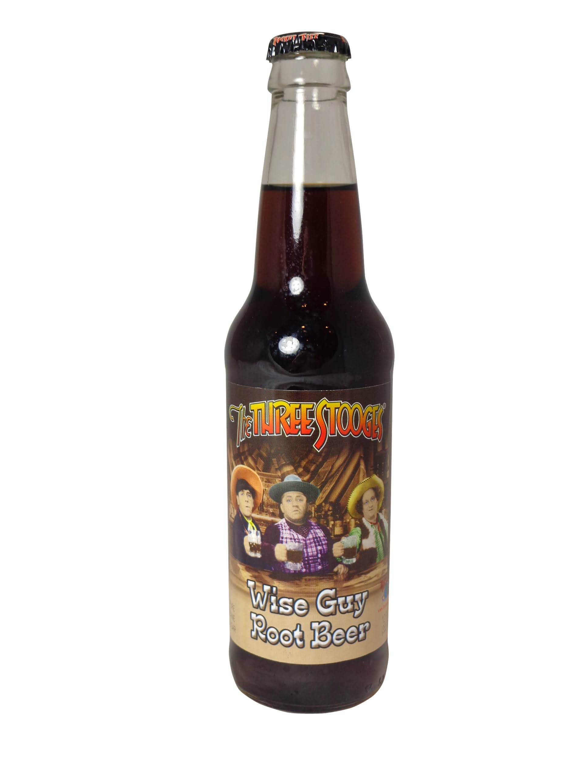 Fresh 12oz The Three Stooges Wise Guy Root Beer (Size: Singles)