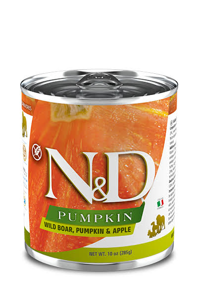 Farmina N&D Pumpkin, Venison & Apple Wet Dog Food, 10-oz