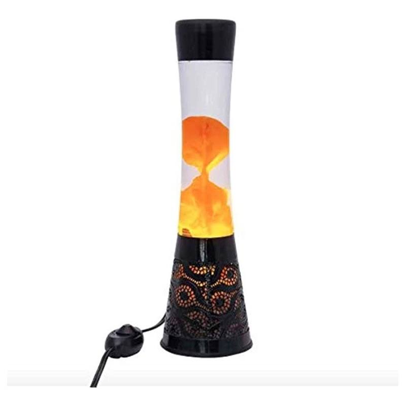 Relaxus Lava Lamp 16" Cool Lamp Filled with Himalayan Pink Salt with Adjustable Dimmer