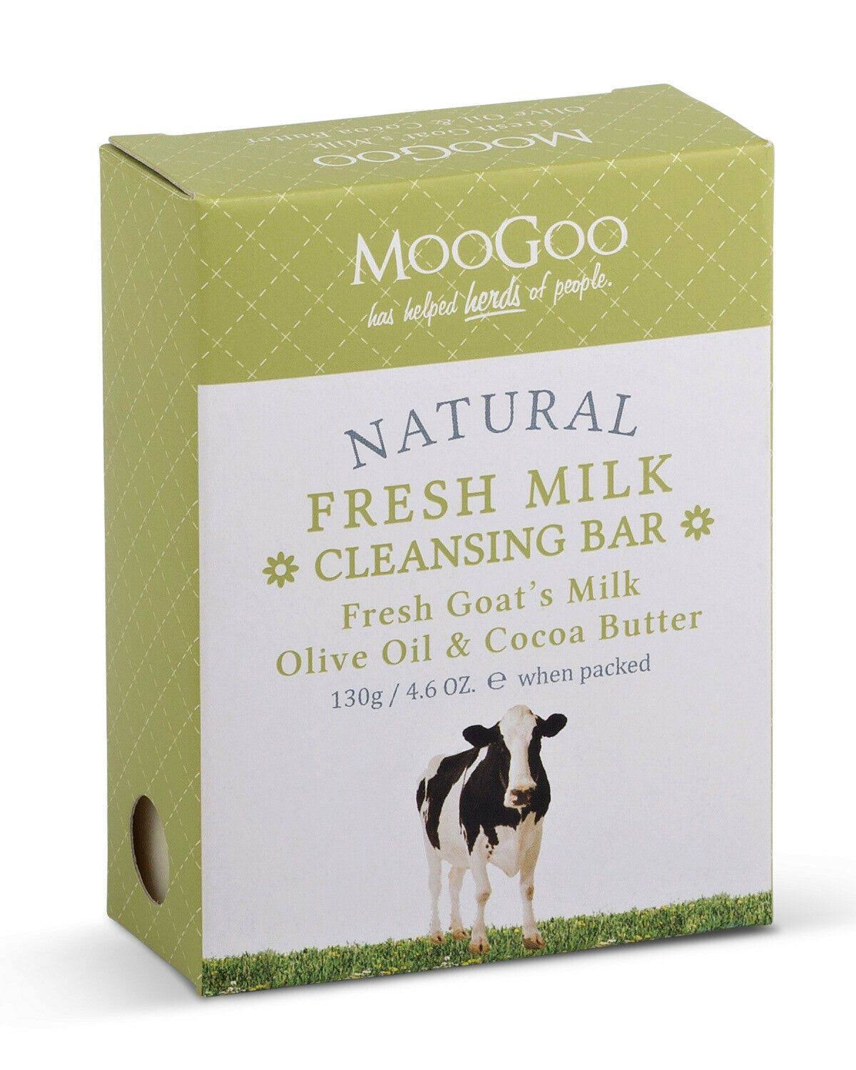 MooGoo Fresh Milk Cleansing Bar Fresh Goats Milk