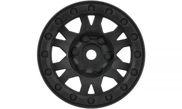 Proline Impulse 1.9" Black Plastic Internal Bead-Loc Wheel (2) 2769-03