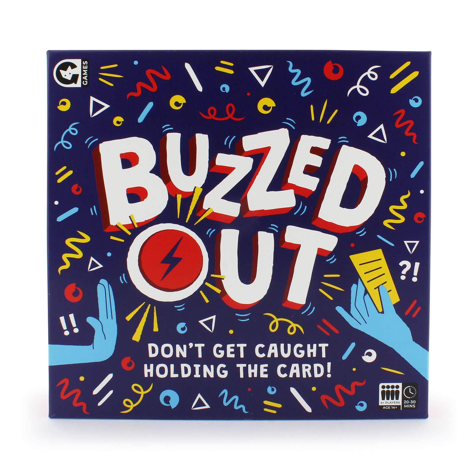 Ginger Fox Buzzed Out Quick Fire Card Game - Enjoy Hours of Family Fun