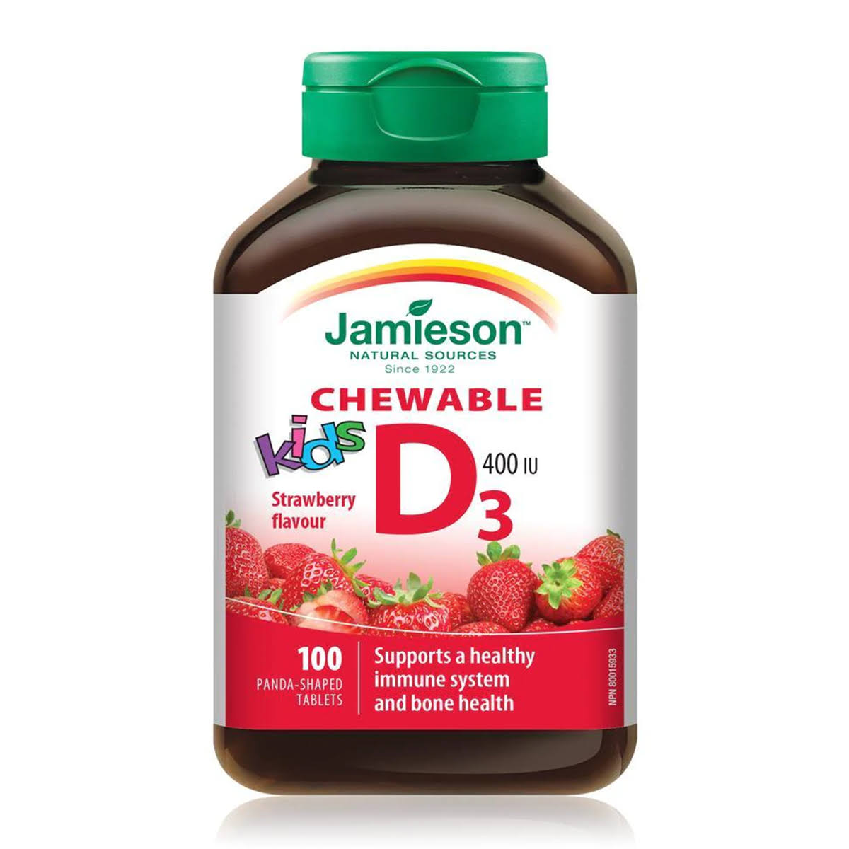 Jamieson Kids D 400 Iu Chewable Vitamins - 100ct