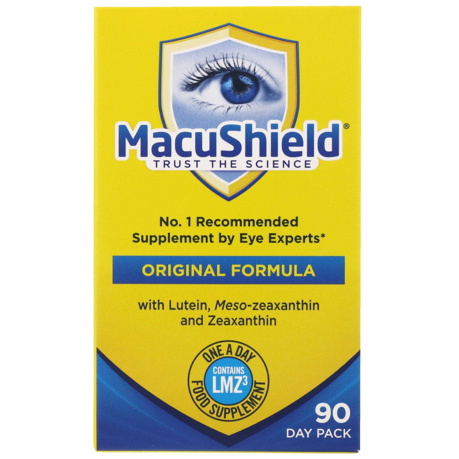 Macushield Original+ 90 Capsules