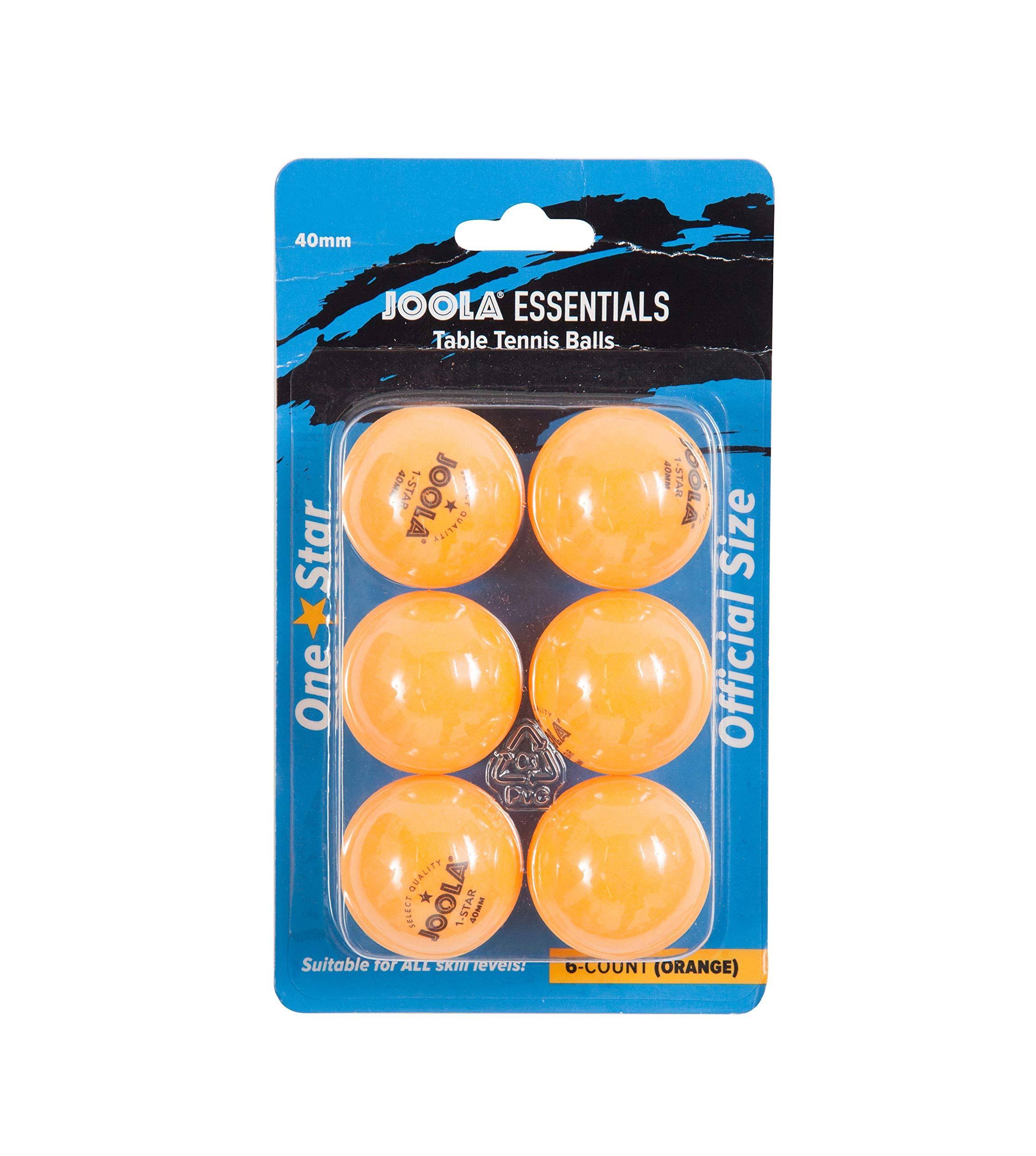 27CT JOOLA Essentials 40mm White Table Tennis Balls 