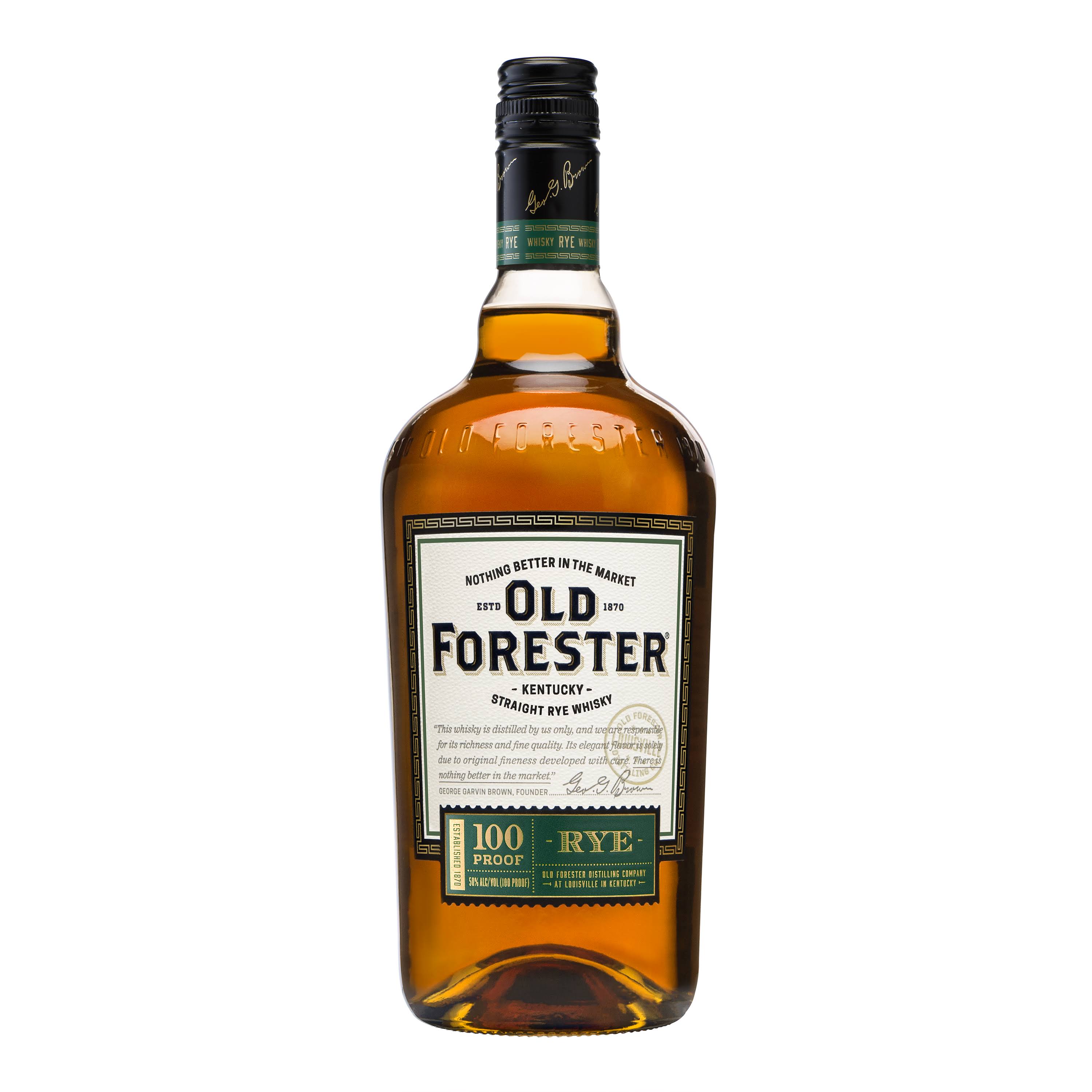 Old Forester Rye Whiskey 1L