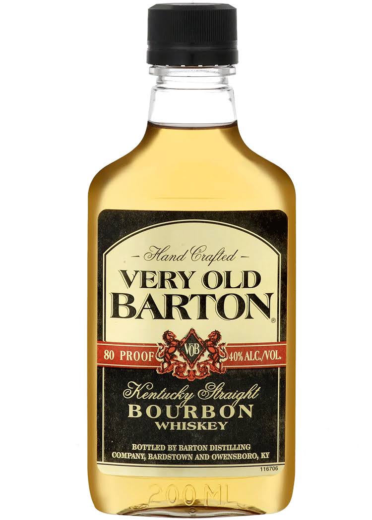 Very Old Barton 80 PF Bourbon Small Batch Bourbon | 375ml | Kentucky