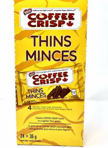 Nestle Coffee Crisp Thins - 36g