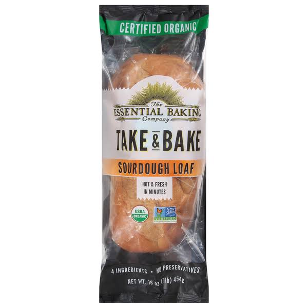 Essential Baking Company Take & Bake Bread Sourdough 16 oz.