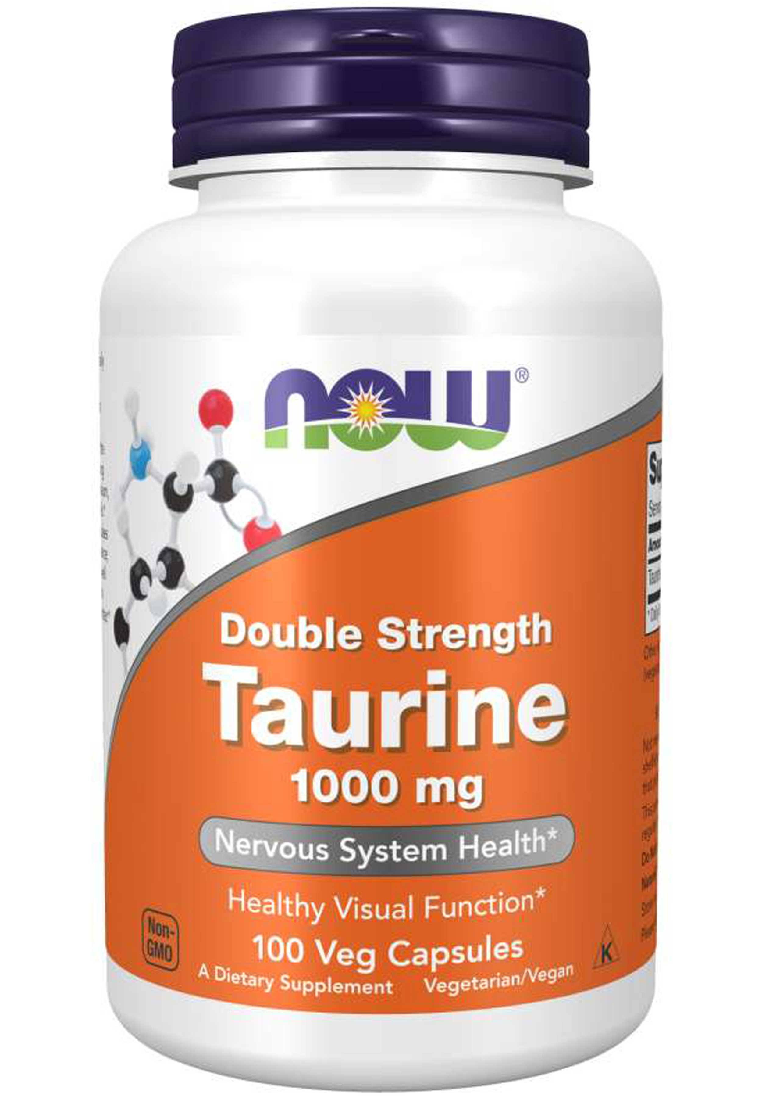 Now Foods Taurine - 1000mg, 100 Capsules