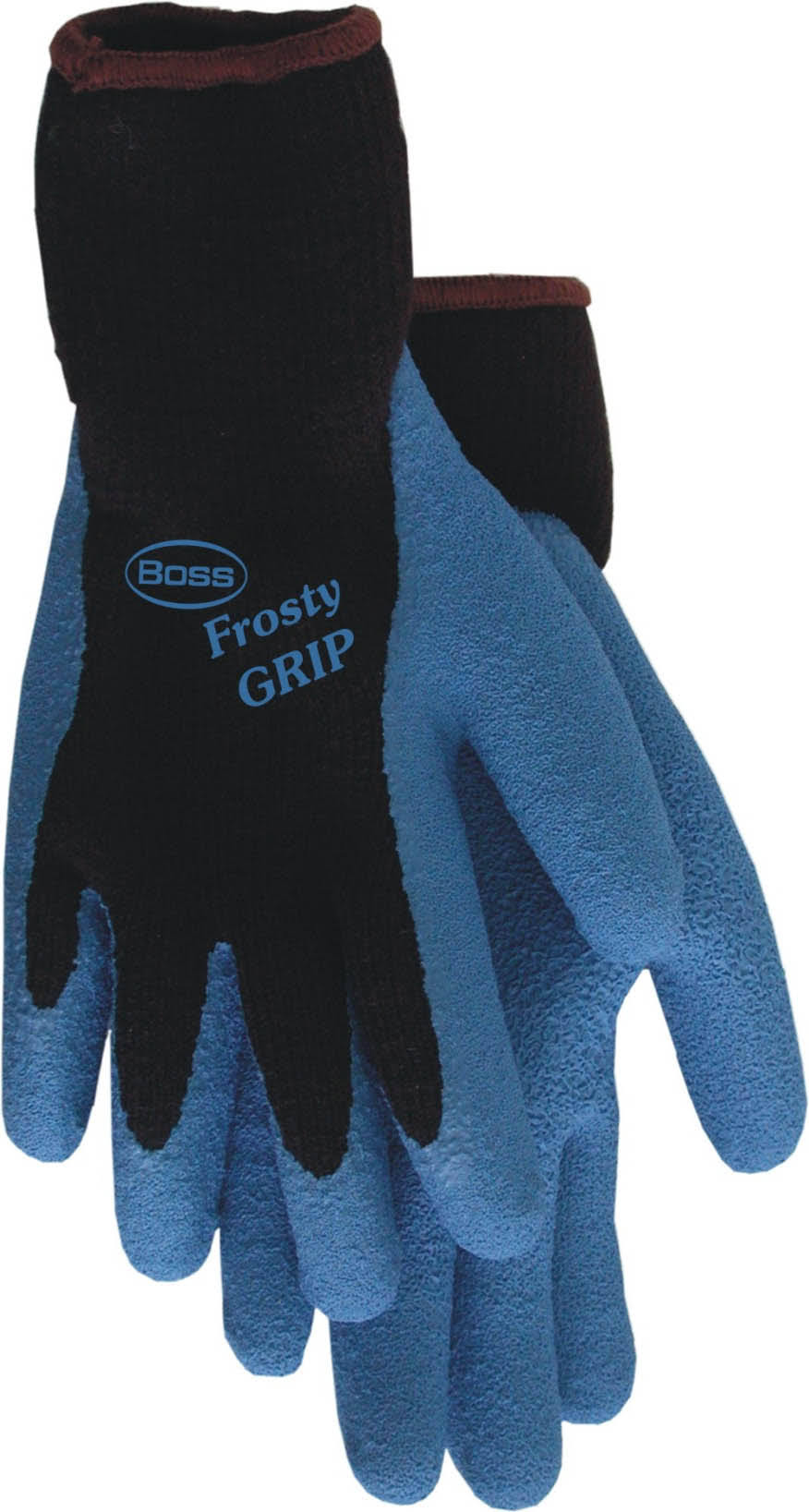 Boss Gloves Frost Grip Gloves - Large, Blue