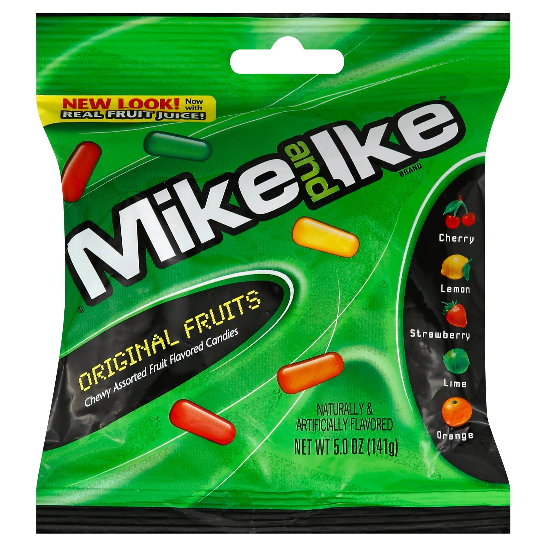 Mike And I Ike's Bagged Candy - Original Fruits, 5oz