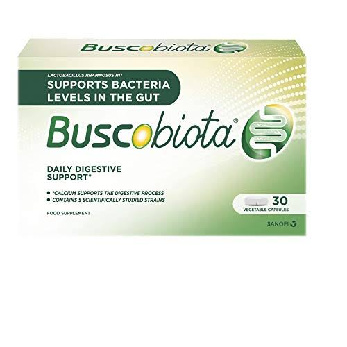 BuscoBiota Digestive Supplement Multi-Strain Good Bacteria and Calc...