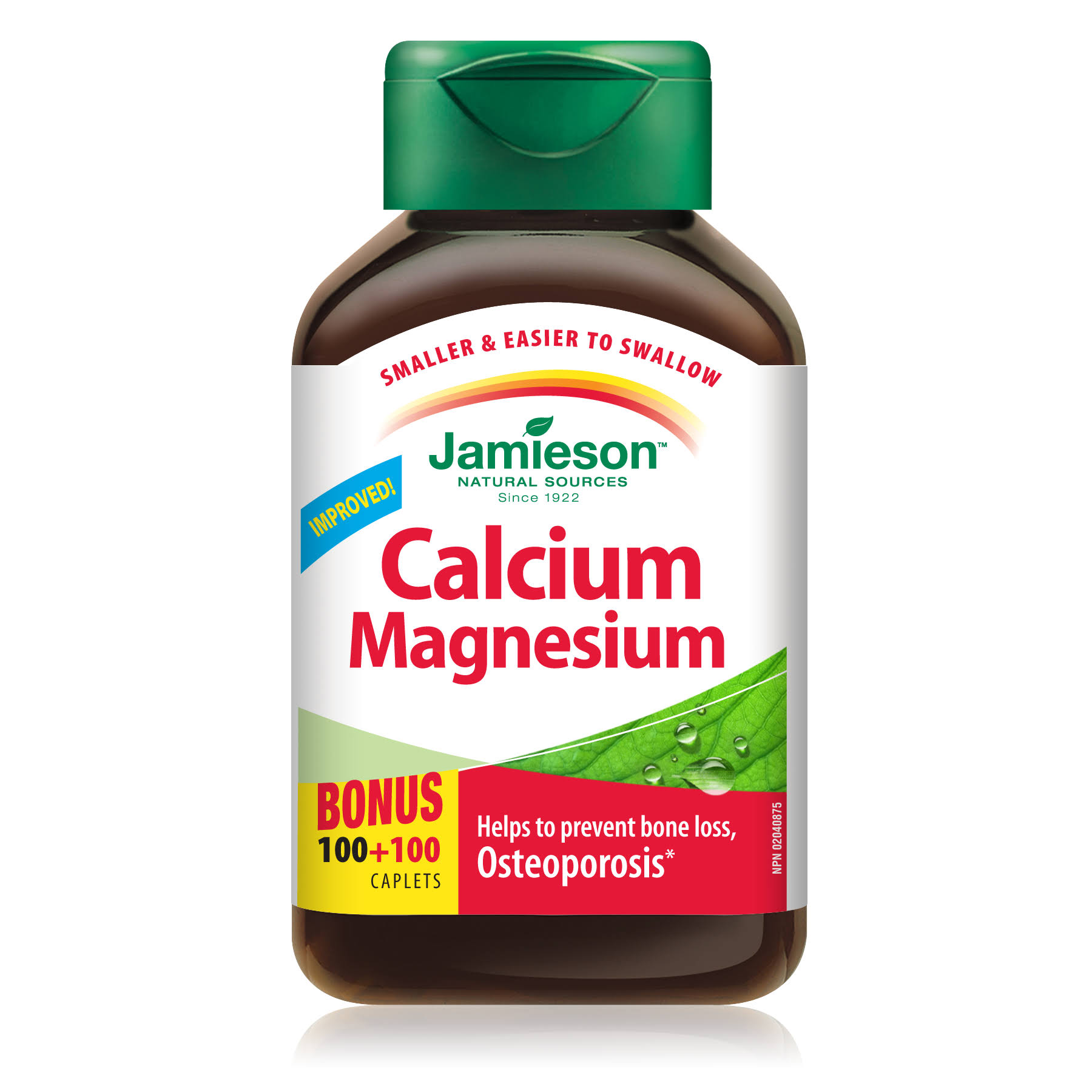 Jamieson Natural Sources Calcium Magnesium Dietary Supplement - 200ct