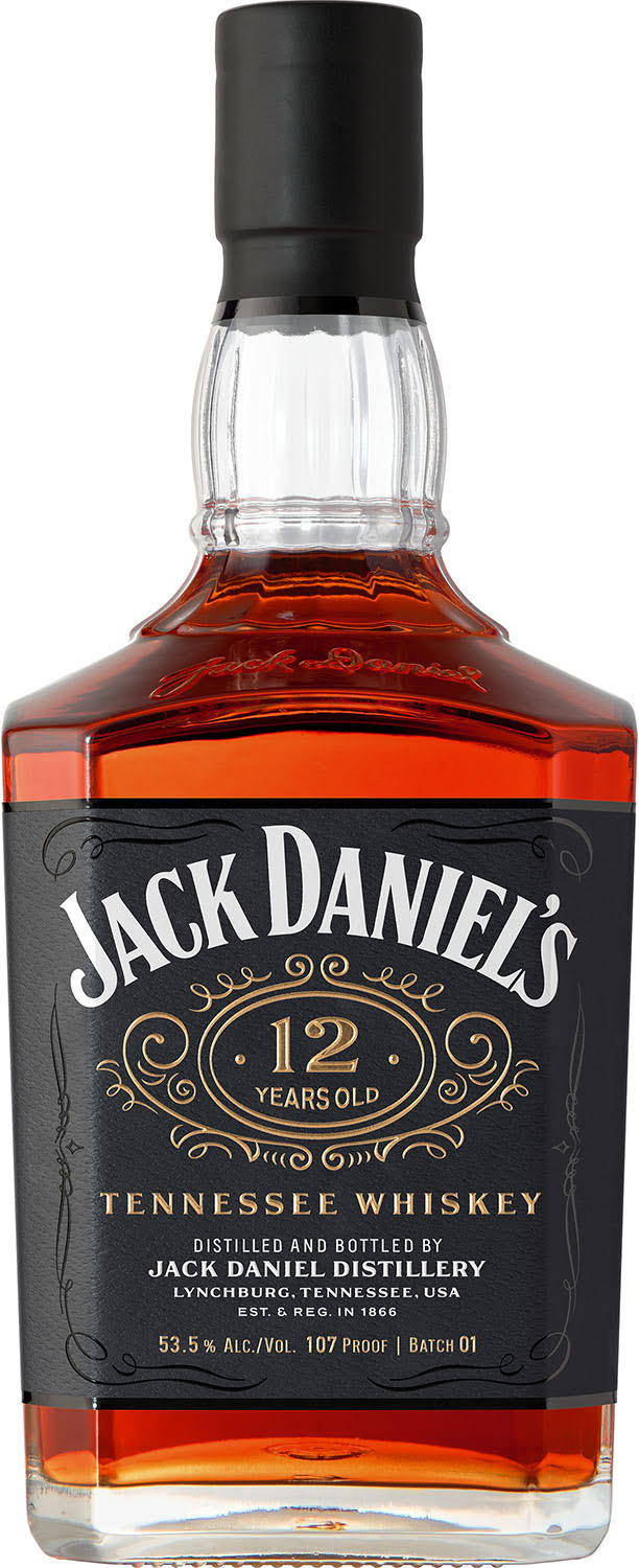 Jack Daniel's 12 Year Old Tennessee Whiskey 700ml