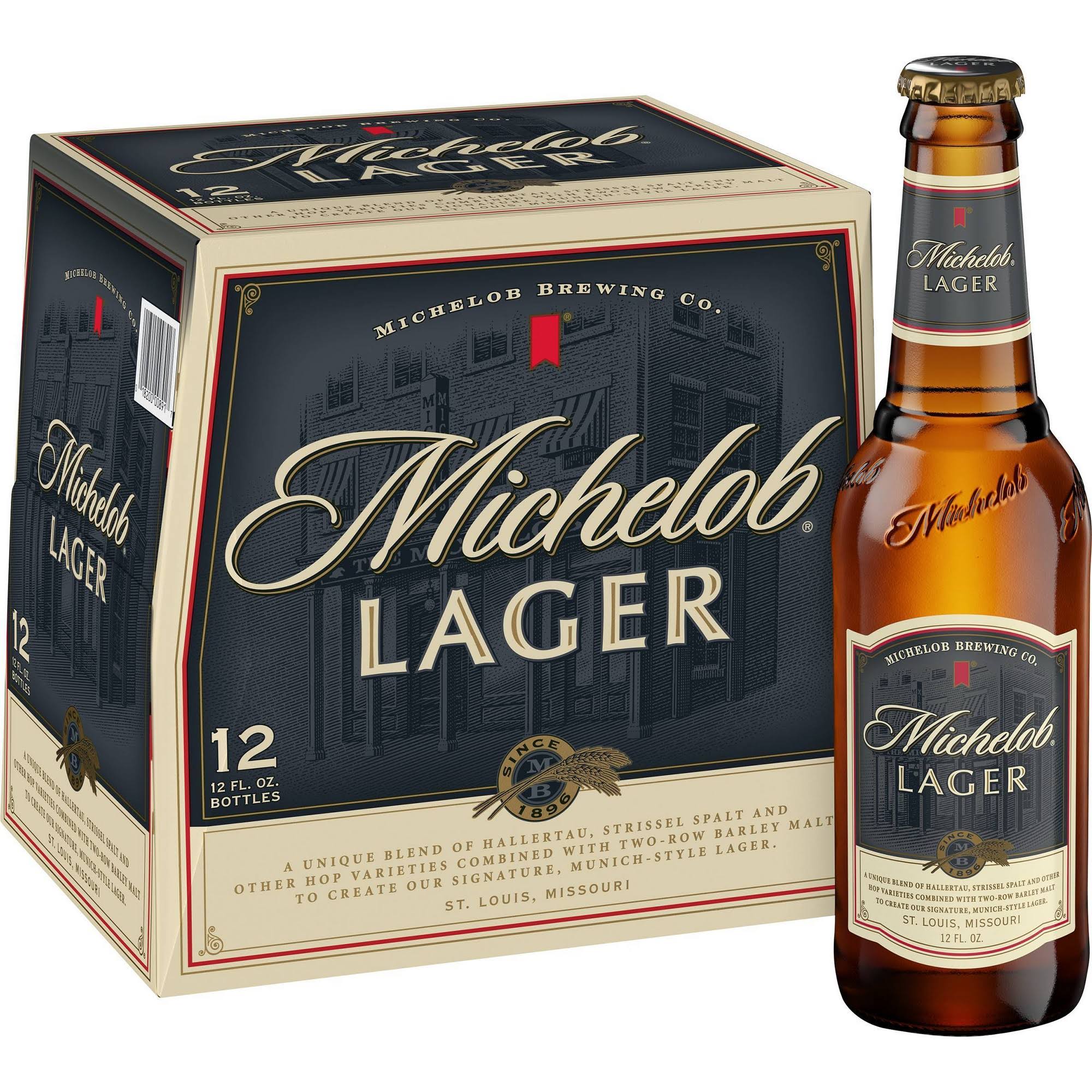 Michelob Lager - 12 Bottles