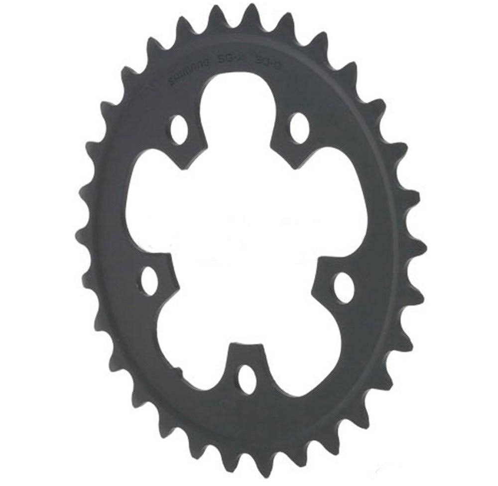 Shimano 105 5703-l Bicycle Chainring - Black, 74mm