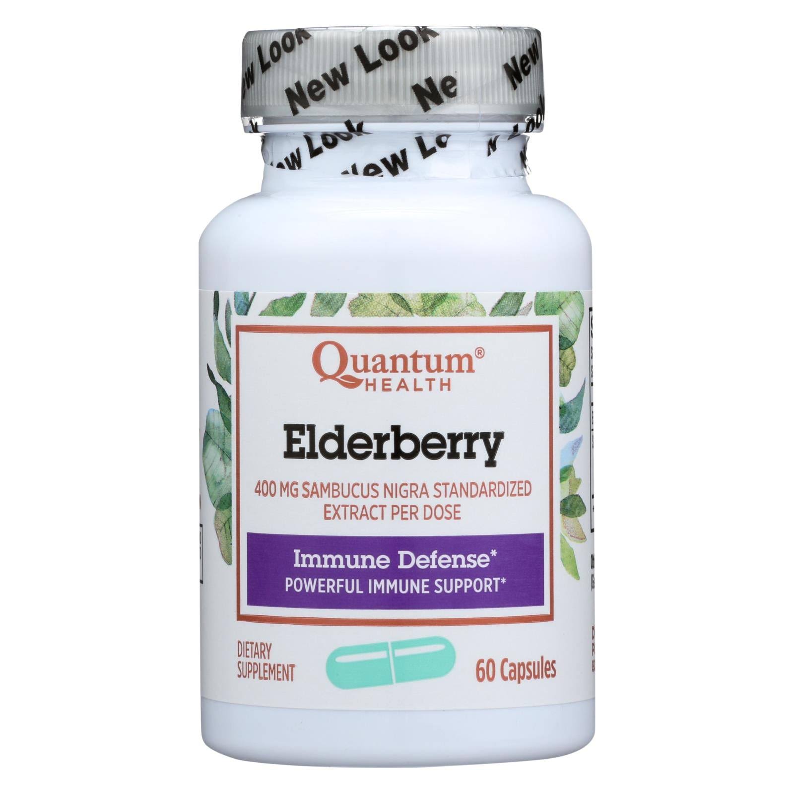 Quantum Elderberry Dietary Supplement - 60ct
