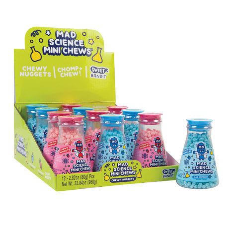 Sweet Bandit Mad Science Mini Chews - 12 Pack (2.82 Ounces Each) - Five Star Market - Delivered by Mercato