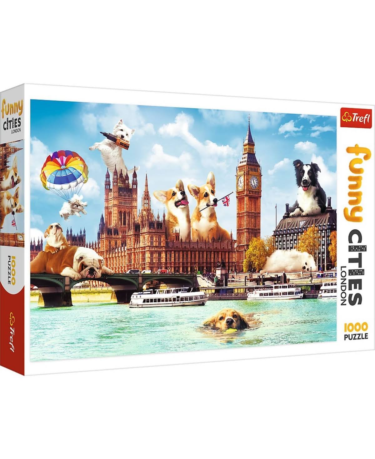 Puzzle 1000 Teile Colours Of London Trefl 