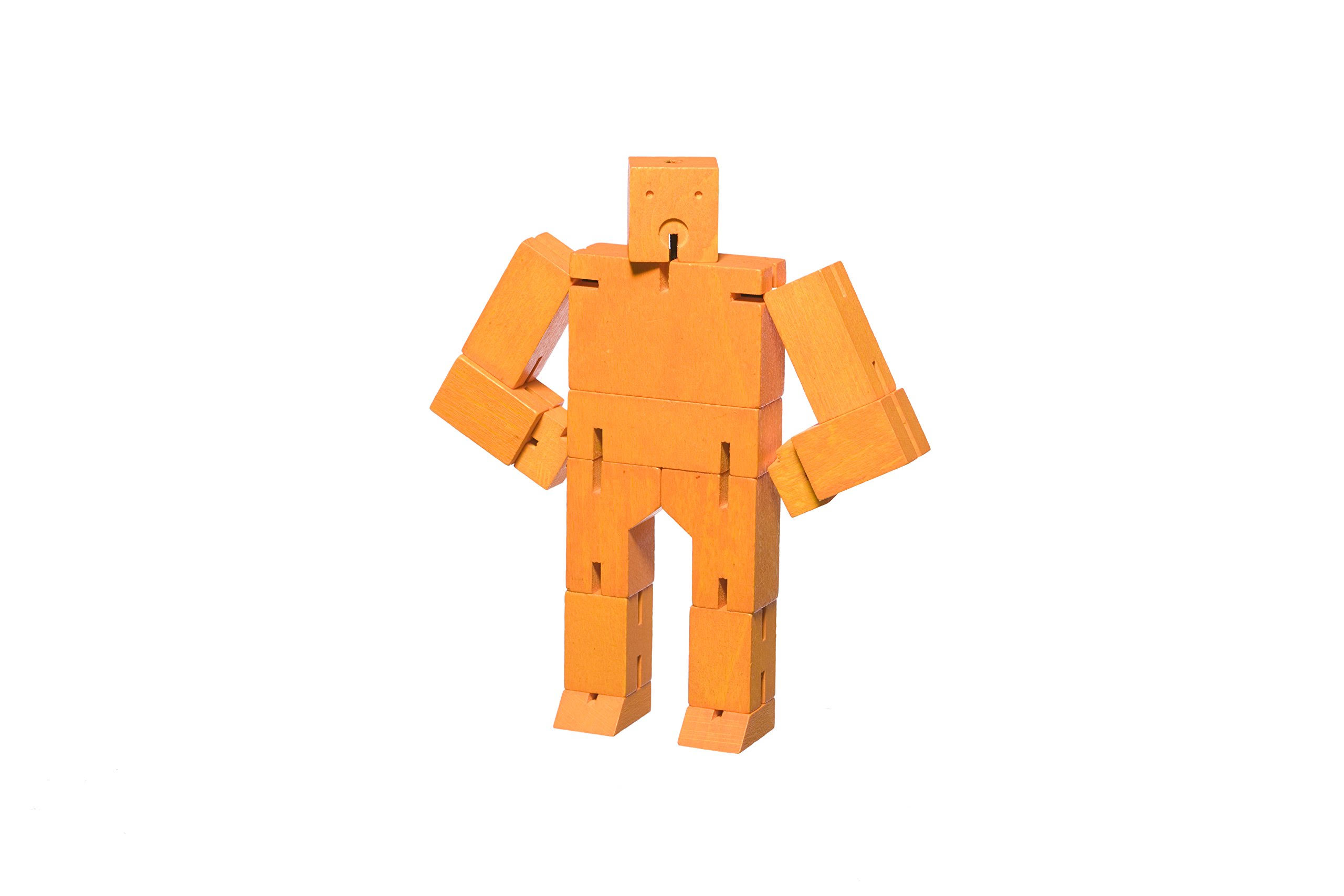 Areaware Men's Small Cubebot - Orange