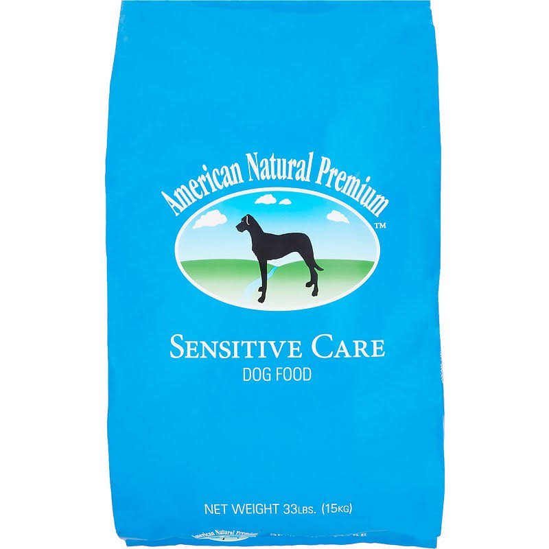 American Natural Premium Sensitive Care Dry Dog Food, 33-lb BAG.