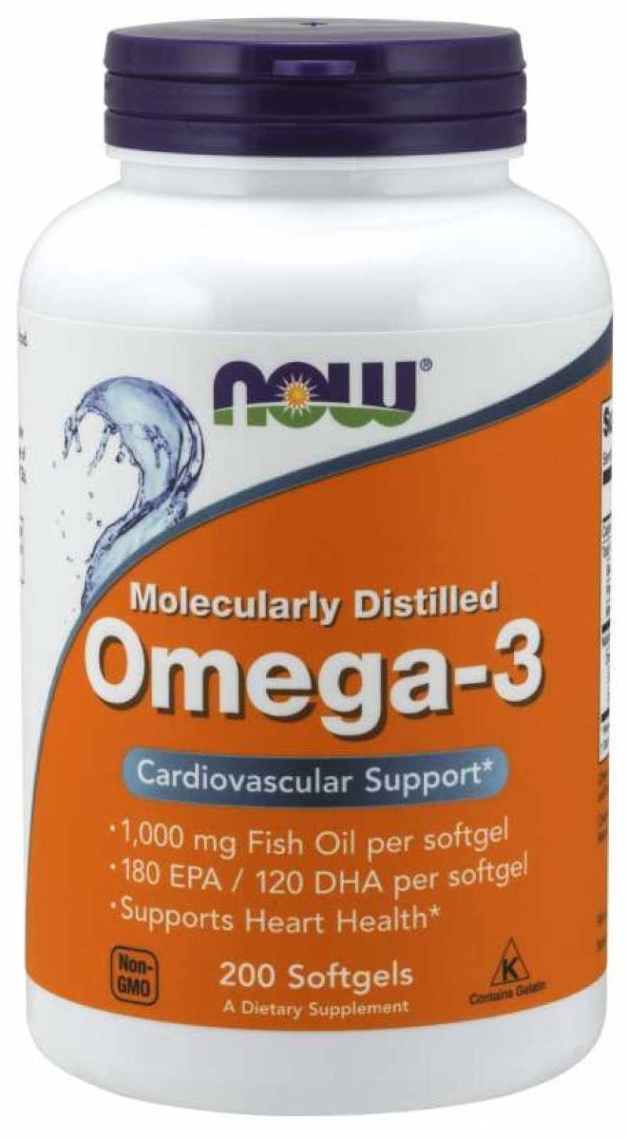 Omega 3 Cardiovascular Support - 200 Softgels