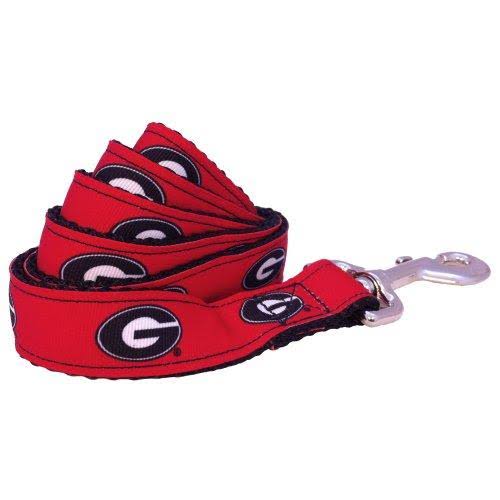 NCAA Georgia Bulldogs Dog Leash (Team Color Small)