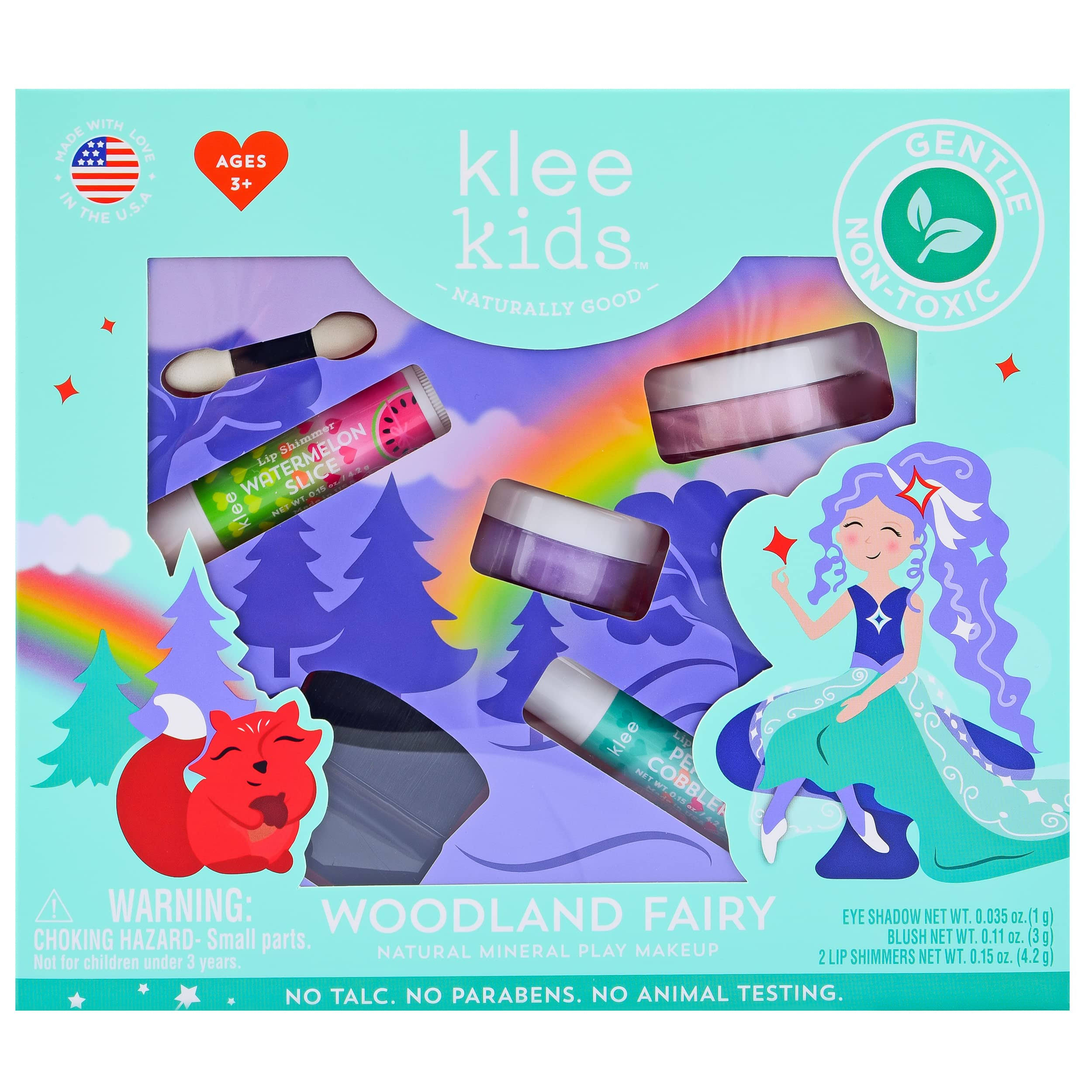 Klee Kids Natural Play Makeup Kit Woodland Fairy